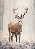 Winter Deer - Pack of Ten