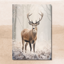 Winter Deer - Pack of Ten