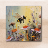 Everyday Card - Bee & Wreath (Pack of 6, 3 of each design)