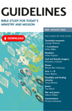 Guidelines: Bible study for today's ministry and mission May-August 2025