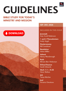 Guidelines September-December 2026: Bible study for today's ministry and mission