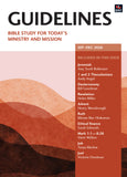 Guidelines September-December 2026: Bible study for today's ministry and mission