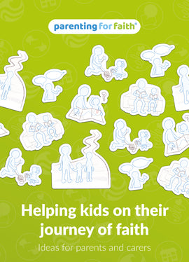 Parenting for Faith Five Key Tools flyer: Helping kids on their journey of faith