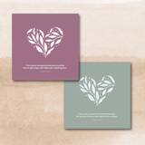Floral Hearts Cards